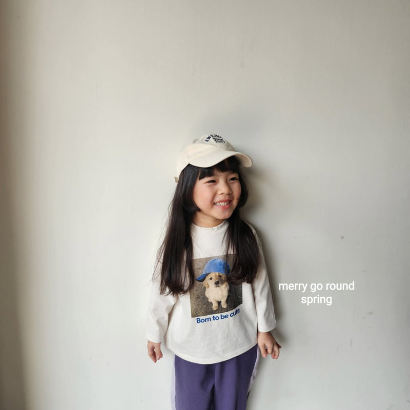 Merry Go Round - Korean Children Fashion - #toddlerclothing - Retriever Tee