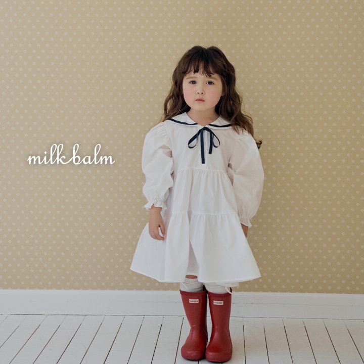 Milk Balm - Korean Baby Fashion - #babyboutique - Anna Tiered One-piece - 3