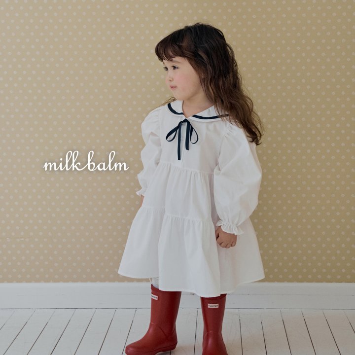 Milk Balm - Korean Baby Fashion - #babyboutique - Anna Tiered One-piece - 4
