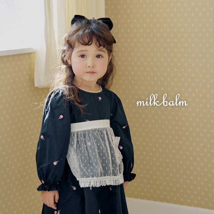 Milk Balm - Korean Baby Fashion - #babyboutique - Rose One-piece