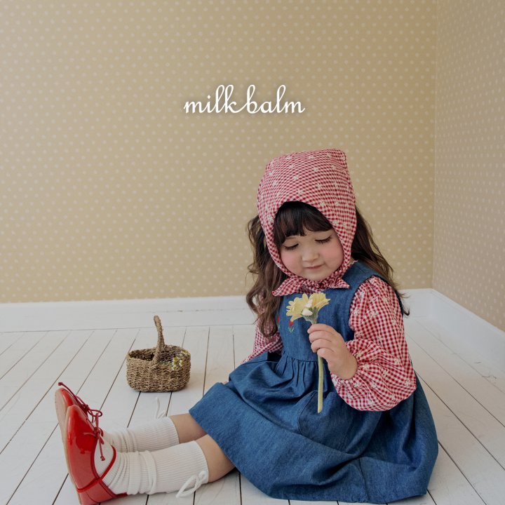 Milk Balm - Korean Baby Fashion - #babyboutiqueclothing - Tulip Denim One-piece - 9