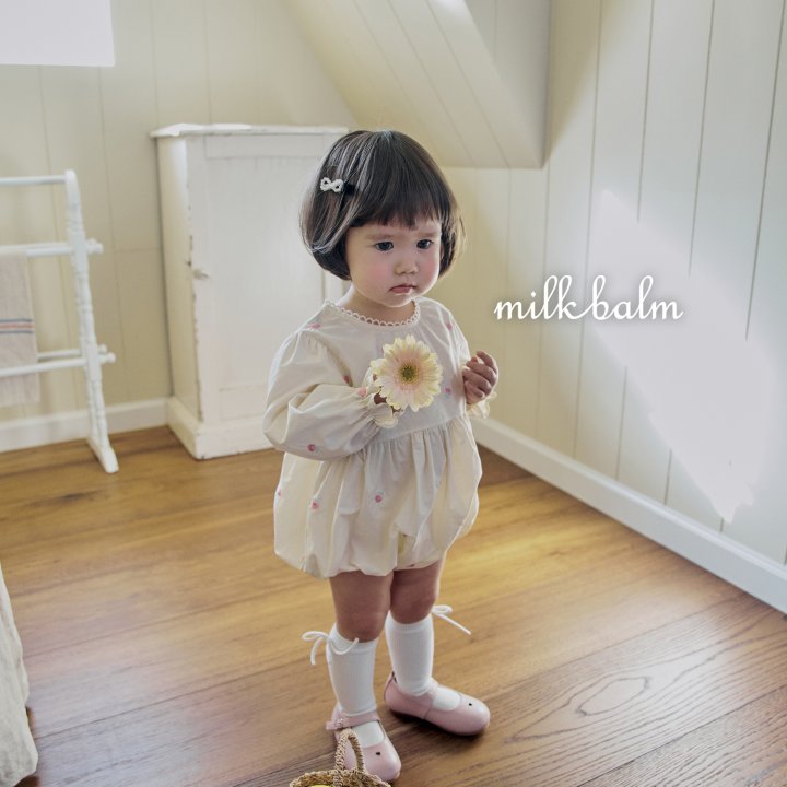 Milk Balm - Korean Baby Fashion - #babyboutiqueclothing - Rose Suit - 2