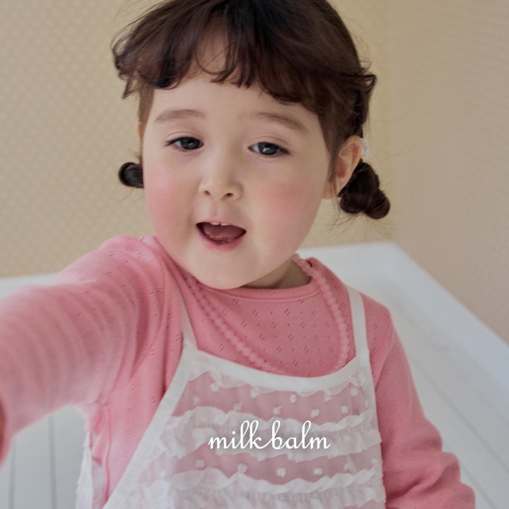 Milk Balm - Korean Baby Fashion - #babyclothing - Frill Sleeveless One-piece - 7
