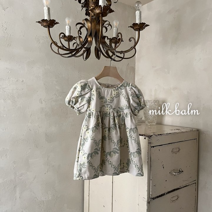Milk Balm - Korean Baby Fashion - #babyclothing - Rosa Embroidery One-piece - 3