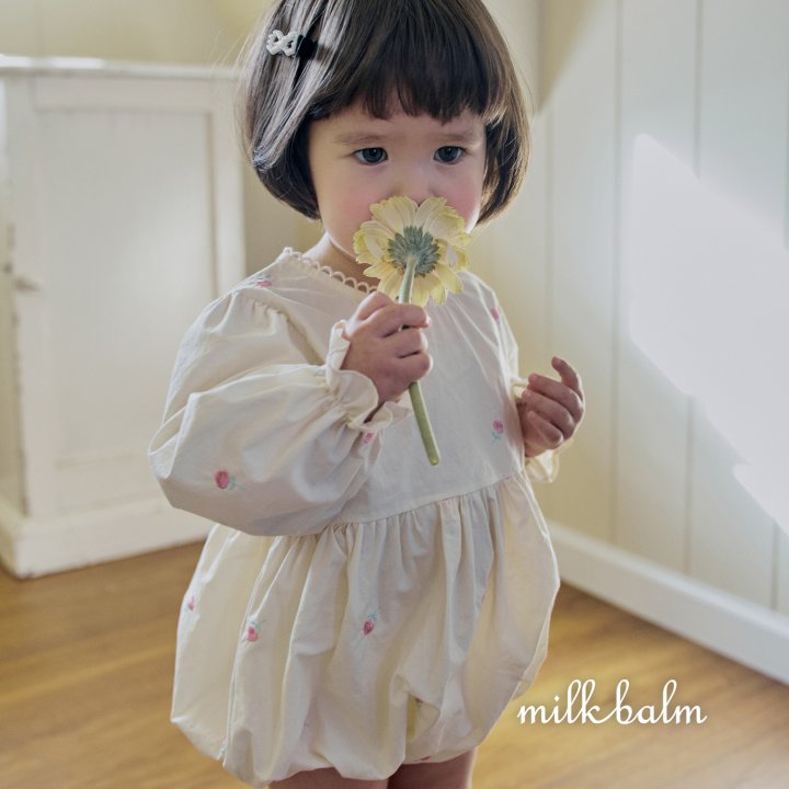 Milk Balm - Korean Baby Fashion - #babyclothing - Rose Suit - 3