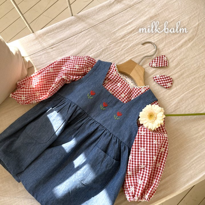Milk Balm - Korean Baby Fashion - #babyfashion - Picnic Blouse - 9