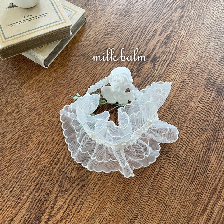 Milk Balm - Korean Baby Fashion - #babyfashion - Reina Hairband - 3