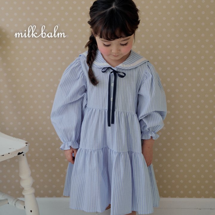 Milk Balm - Korean Baby Fashion - #babyfever - Anna Tiered One-piece - 8