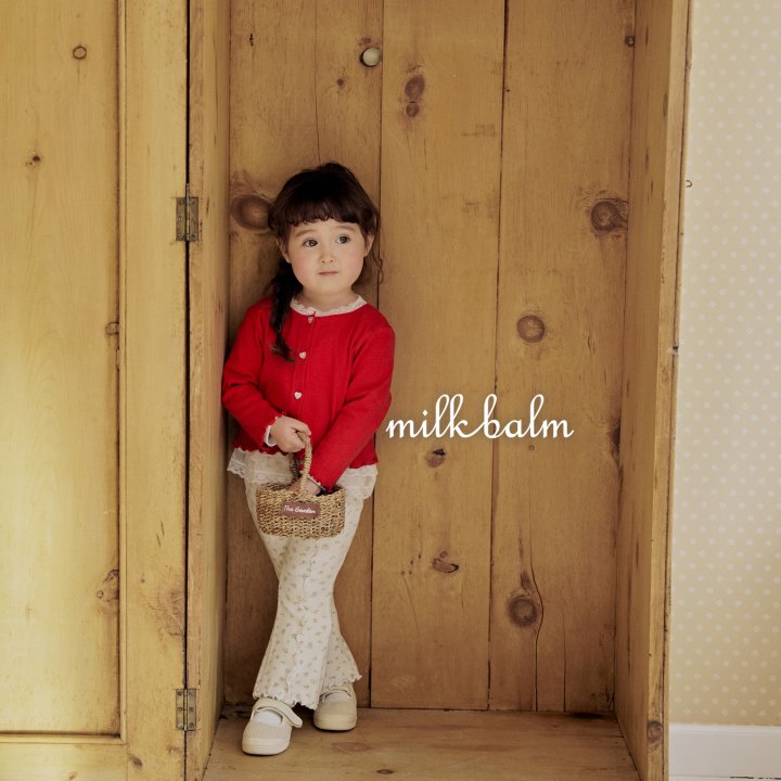 Milk Balm - Korean Baby Fashion - #babygirlfashion - Pintuck Floral Pants - 12