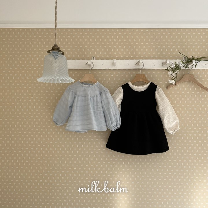 Milk Balm - Korean Baby Fashion - #babygirlfashion - Jude Blouse - 3