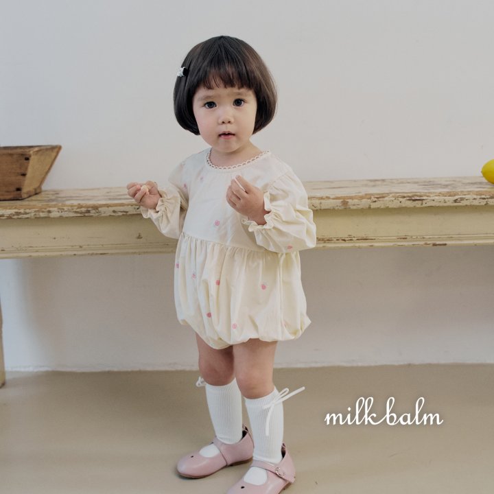 Milk Balm - Korean Baby Fashion - #babygirlfashion - Rose Suit - 6