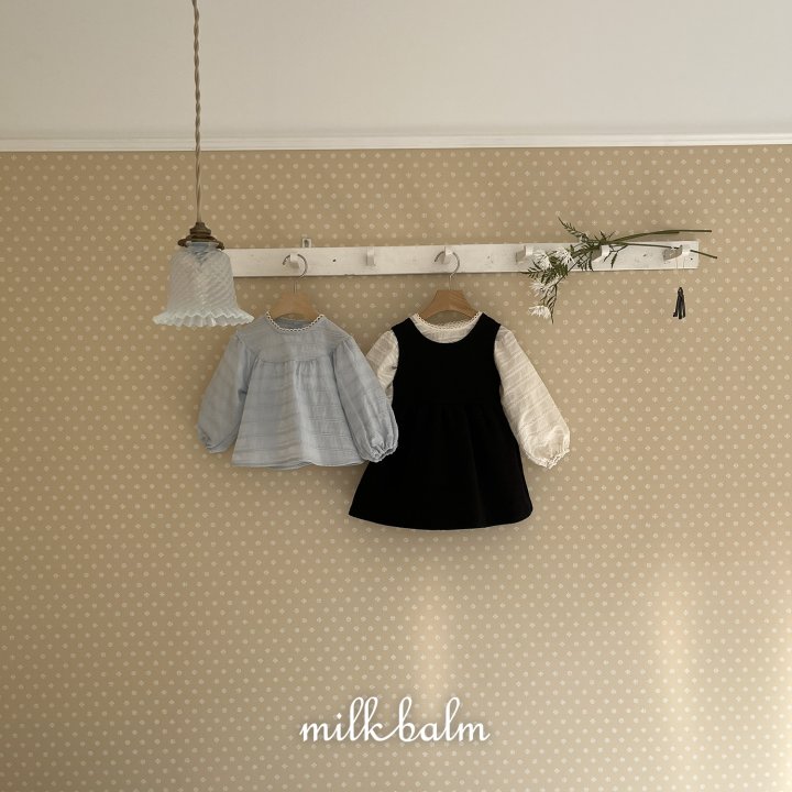 Milk Balm - Korean Baby Fashion - #babygirlfashion - Jude Blouse - 4