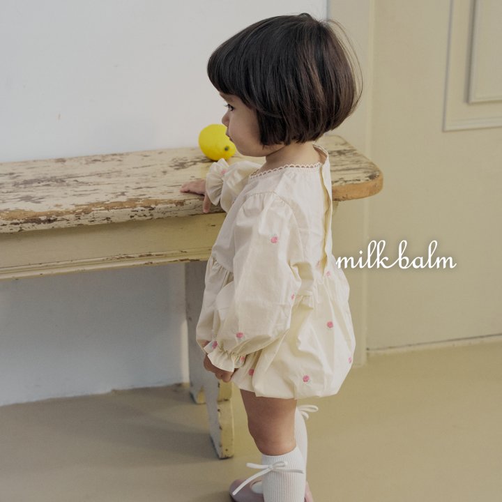 Milk Balm - Korean Baby Fashion - #babyoninstagram - Rose Suit - 8