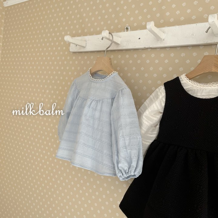 Milk Balm - Korean Baby Fashion - #babyootd - Jude Blouse - 6