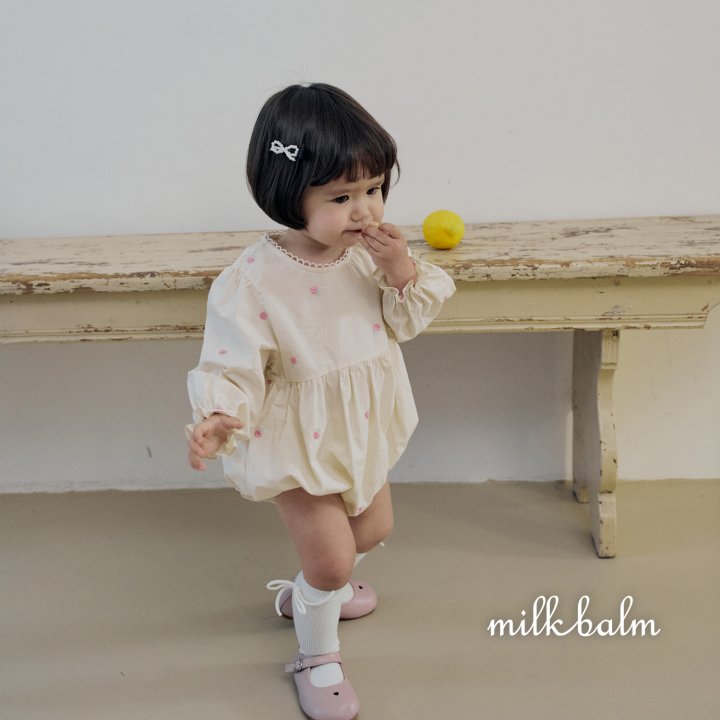 Milk Balm - Korean Baby Fashion - #babyootd - Rose Suit - 9
