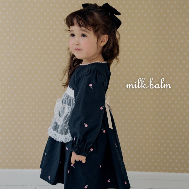 Milk Balm - Korean Baby Fashion - #babyoutfit - Rose One-piece - 11