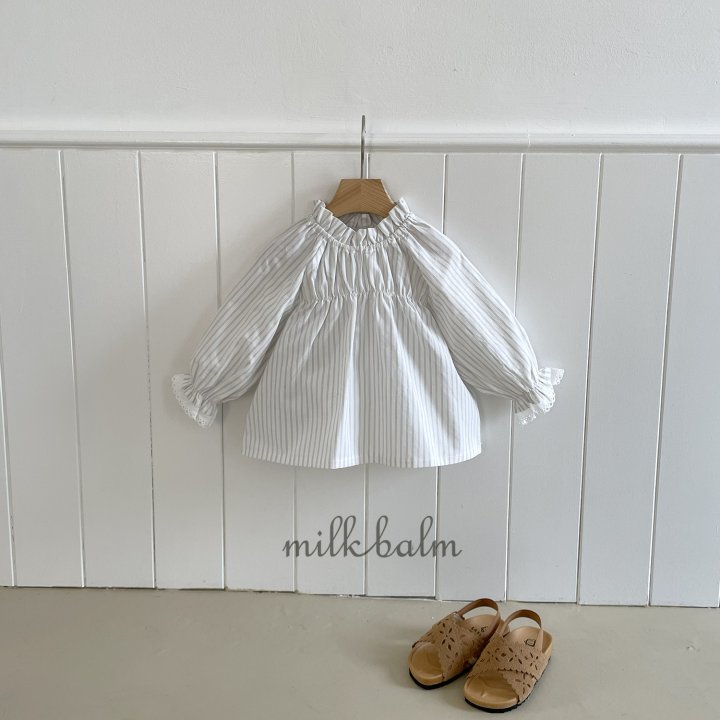 Milk Balm - Korean Baby Fashion - #onlinebabyshop - Emma Blouse - 7