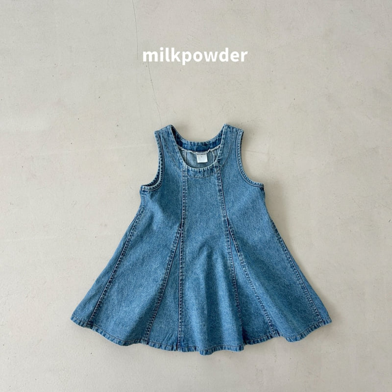 Milk Powder - Korean Children Fashion - #childofig - Oz Denim One-piece - 10