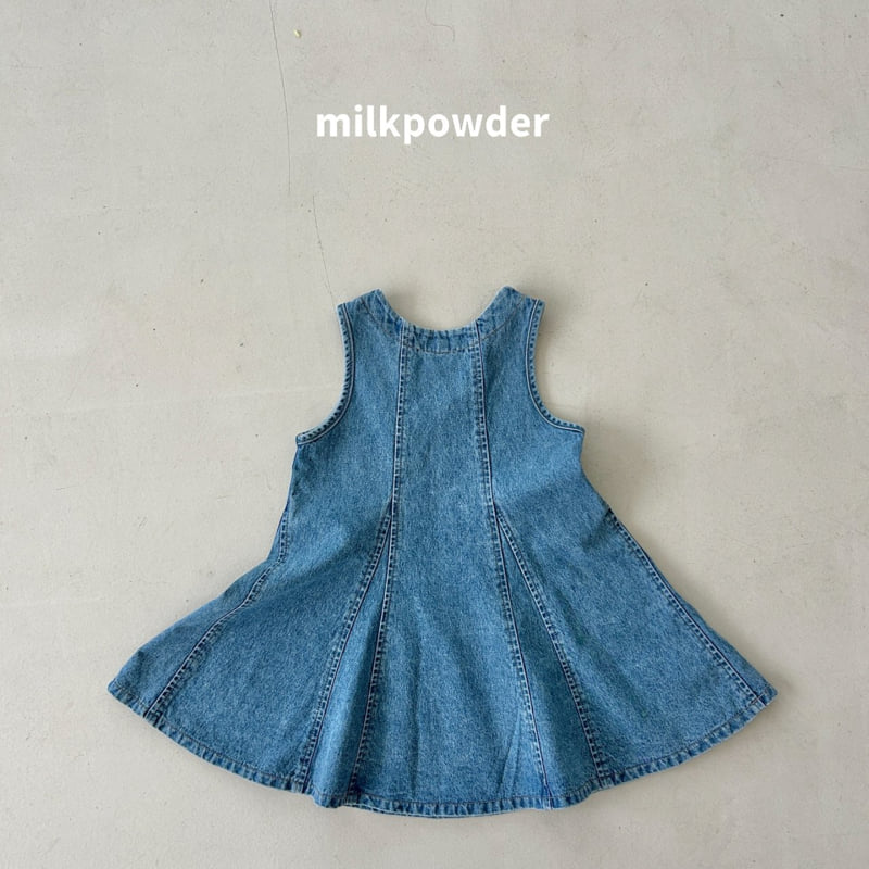 Milk Powder - Korean Children Fashion - #childofig - Oz Denim One-piece - 11