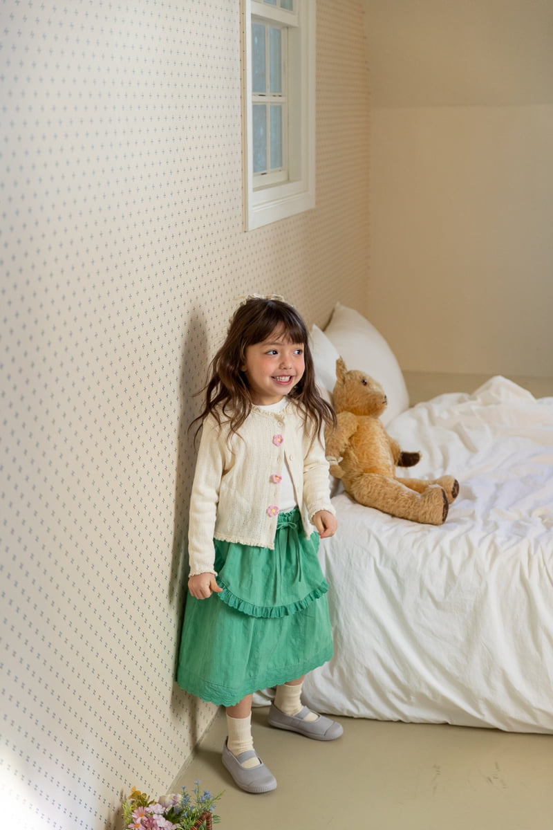 Milk Powder - Korean Children Fashion - #childofig - Olive Skirt - 7