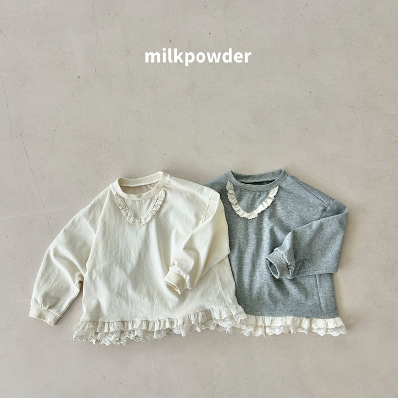 Milk Powder - Korean Children Fashion - #childofig - Ripple Tee - 10