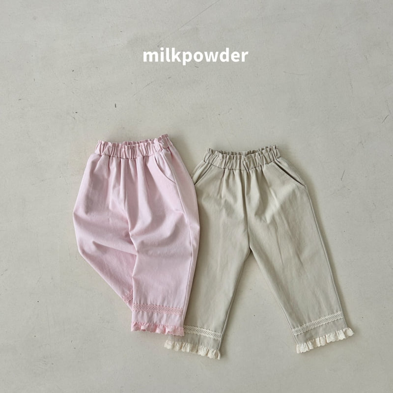 Milk Powder - Korean Children Fashion - #designkidswear - Smoothie Pants - 10