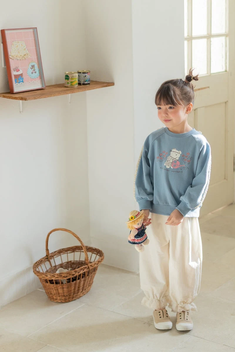 Milk Powder - Korean Children Fashion - #childrensboutique - Flower Shop Sweatshirt - 4