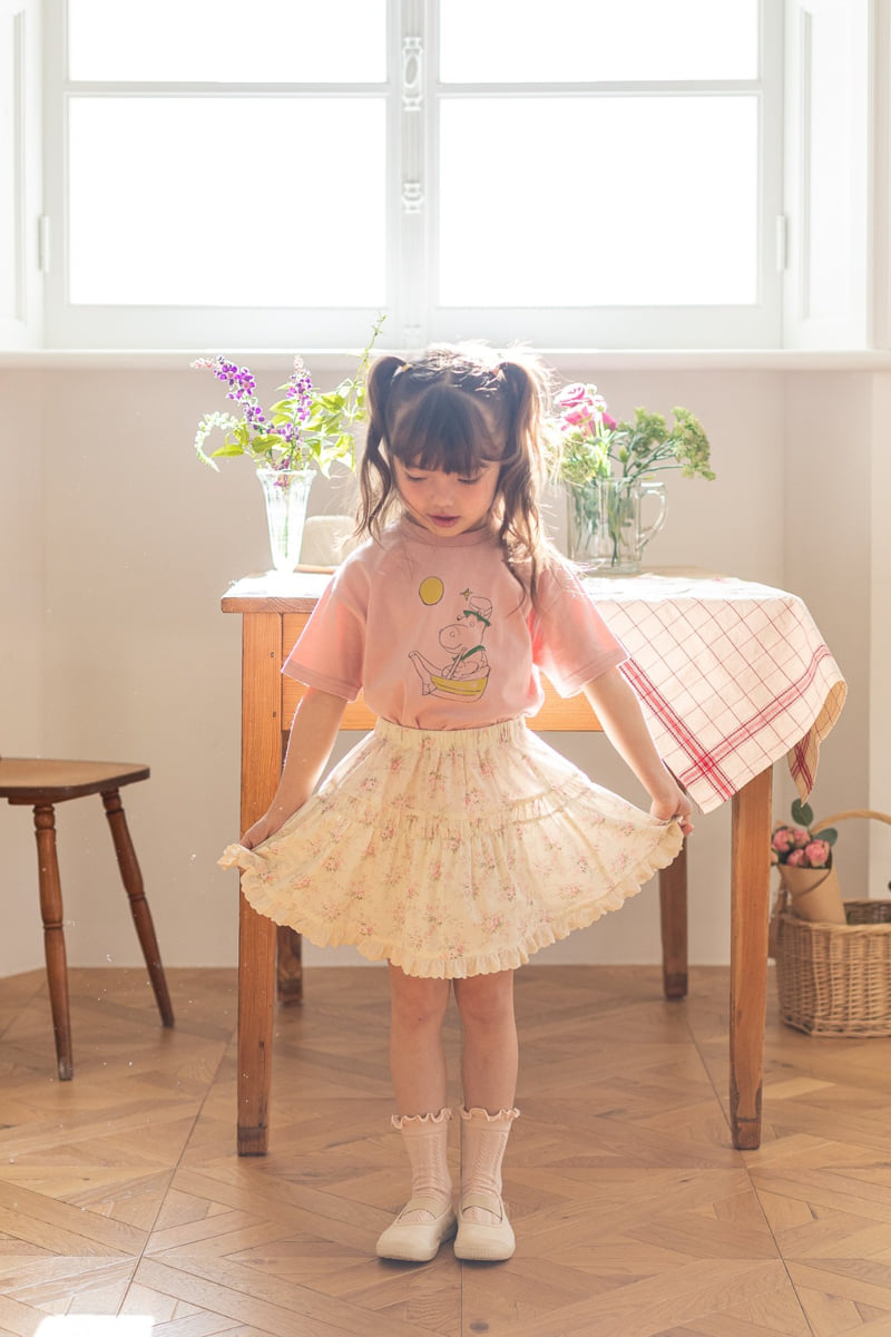 Milk Powder - Korean Children Fashion - #discoveringself - Hippo Tee - 6