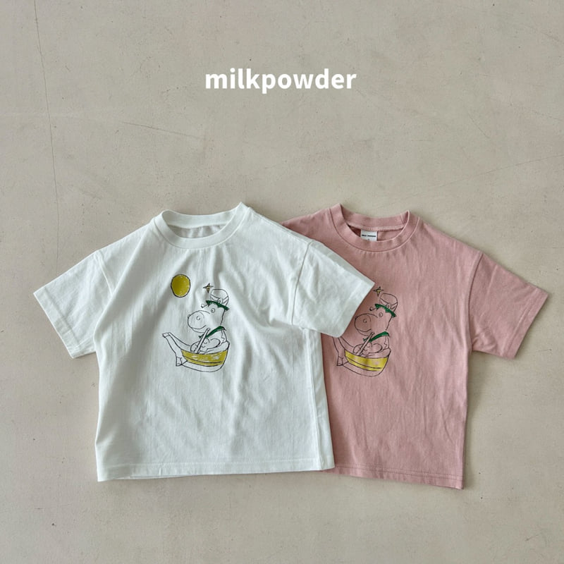 Milk Powder - Korean Children Fashion - #kidzfashiontrend - Hippo Tee - 10