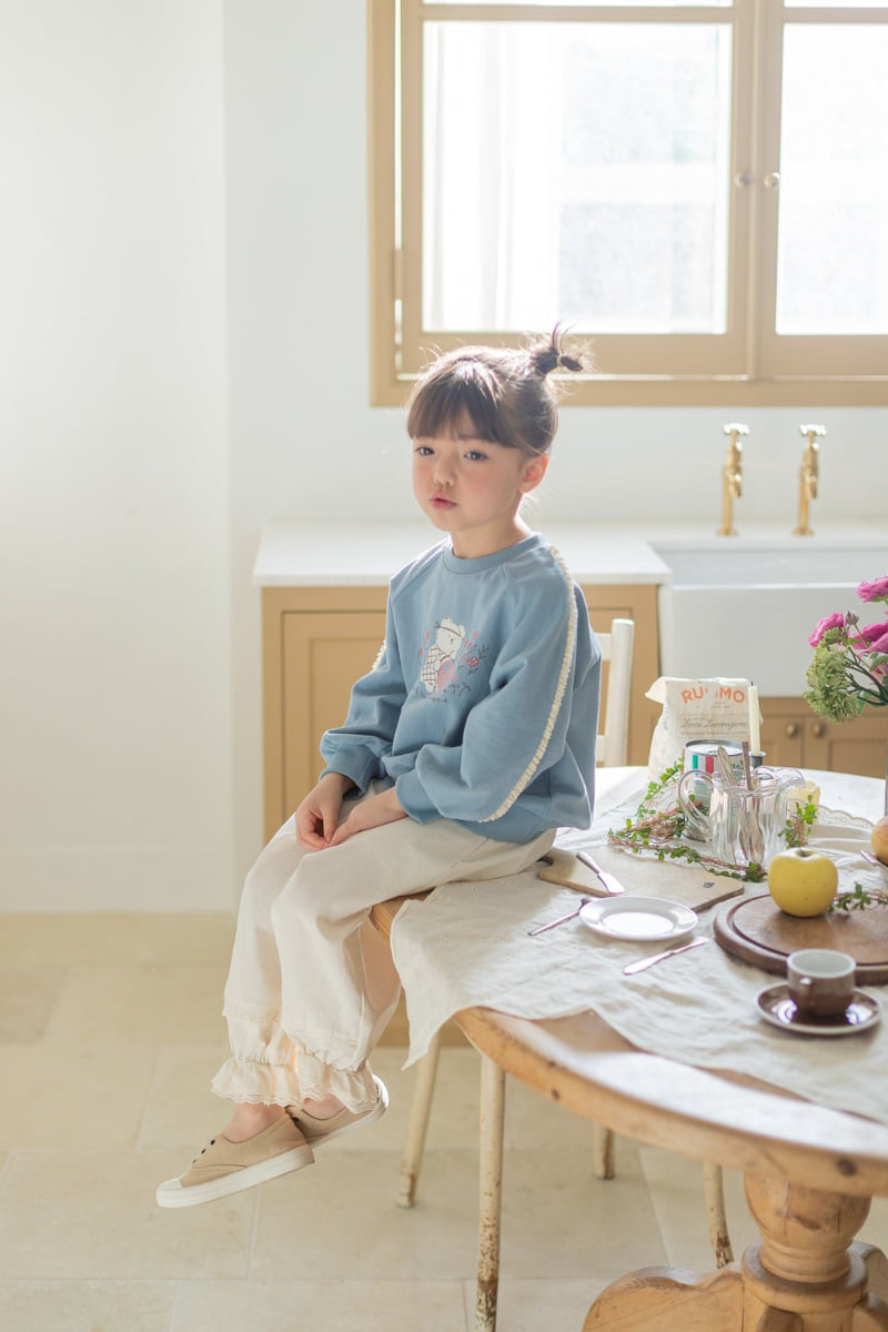 Milk Powder - Korean Children Fashion - #kidzfashiontrend - Flower Shop Sweatshirt - 9