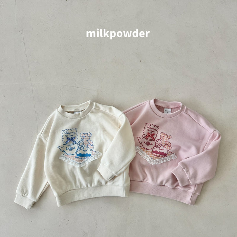 Milk Powder - Korean Children Fashion - #littlefashionista - Tea Time Sweatshirt