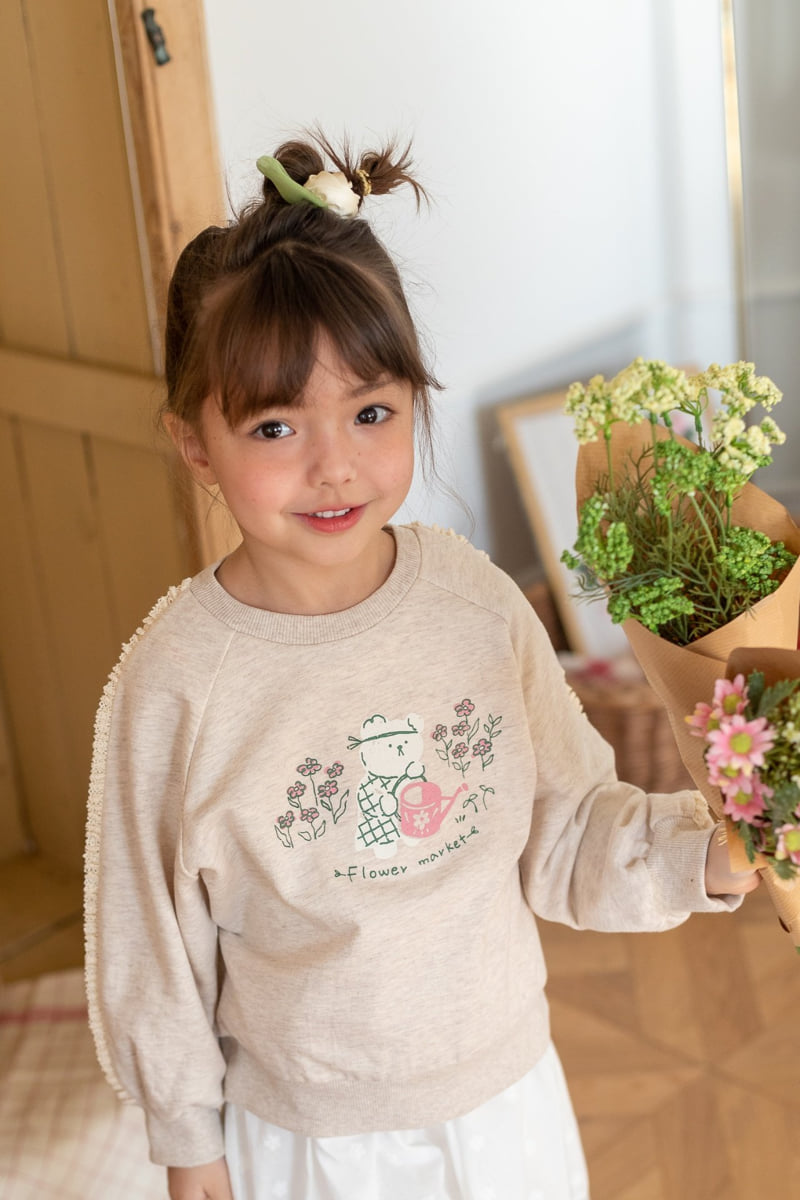 Milk Powder - Korean Children Fashion - #littlefashionista - Flower Shop Sweatshirt - 11