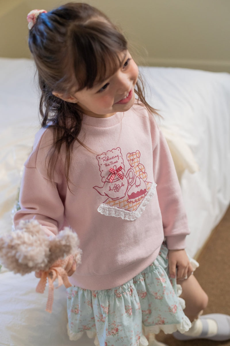Milk Powder - Korean Children Fashion - #minifashionista - Tea Time Sweatshirt - 3