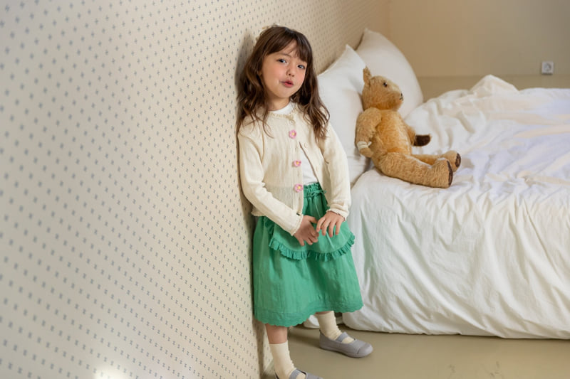 Milk Powder - Korean Children Fashion - #prettylittlegirls - Olive Skirt - 6