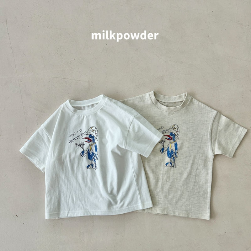 Milk Powder - Korean Children Fashion - #todddlerfashion - Penguin Tee - 10