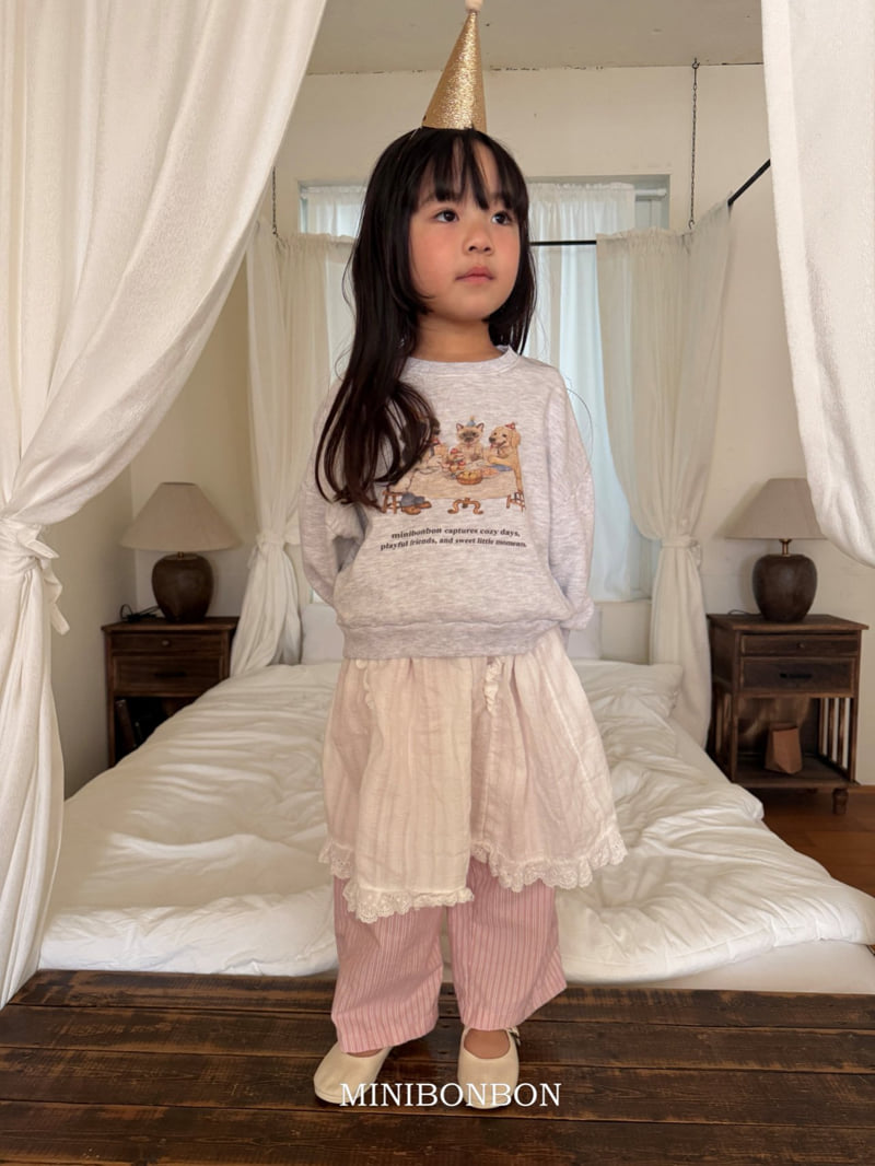 Mini Bongbong - Korean Children Fashion - #Kfashion4kids - Little Party Sweatshirt - 10