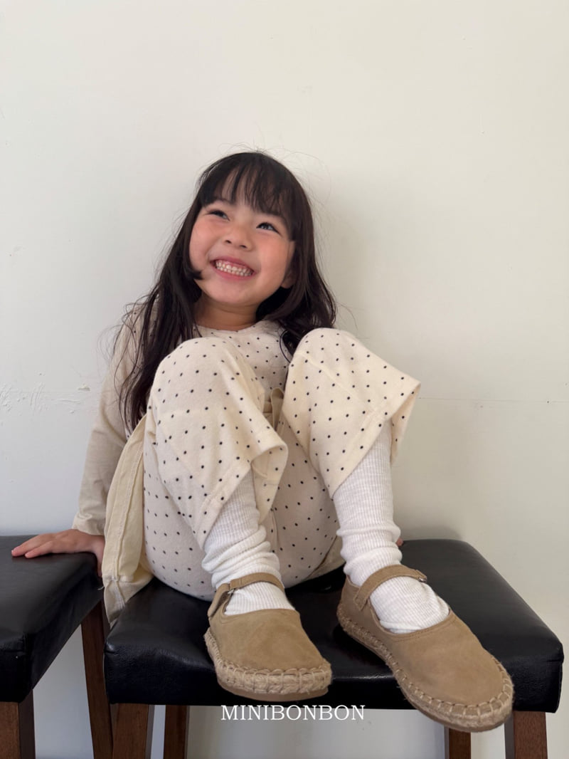 Mini Bongbong - Korean Children Fashion - #Kfashion4kids - Spotted Pants - 3
