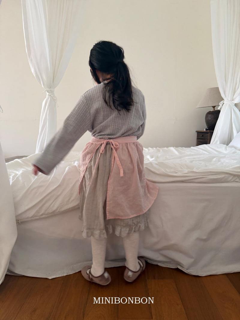 Mini Bongbong - Korean Children Fashion - #Kfashion4kids - Pony Apron - 8