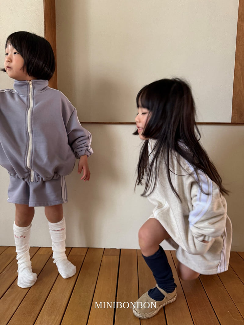 Mini Bongbong - Korean Children Fashion - #childofig - Line Shorts - 3
