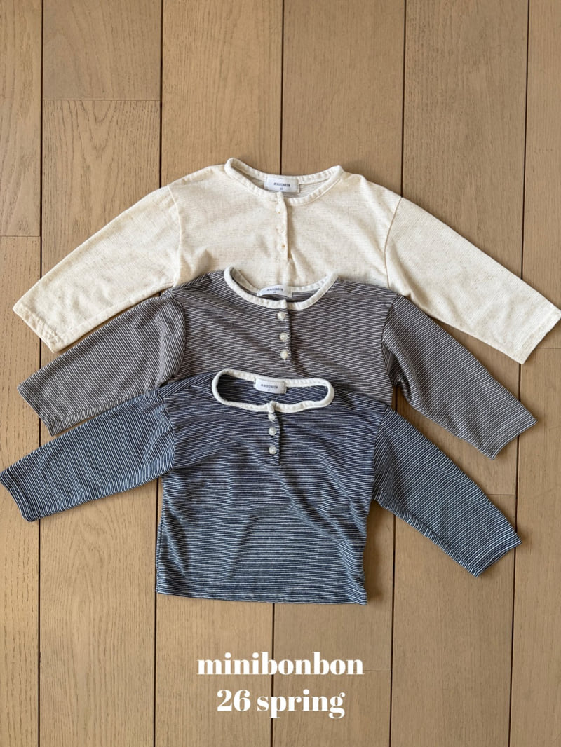 Mini Bongbong - Korean Children Fashion - #childofig - Plain Tee