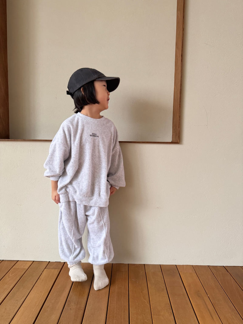 Mini Bongbong - Korean Children Fashion - #childofig - Terry Terry Pants - 12