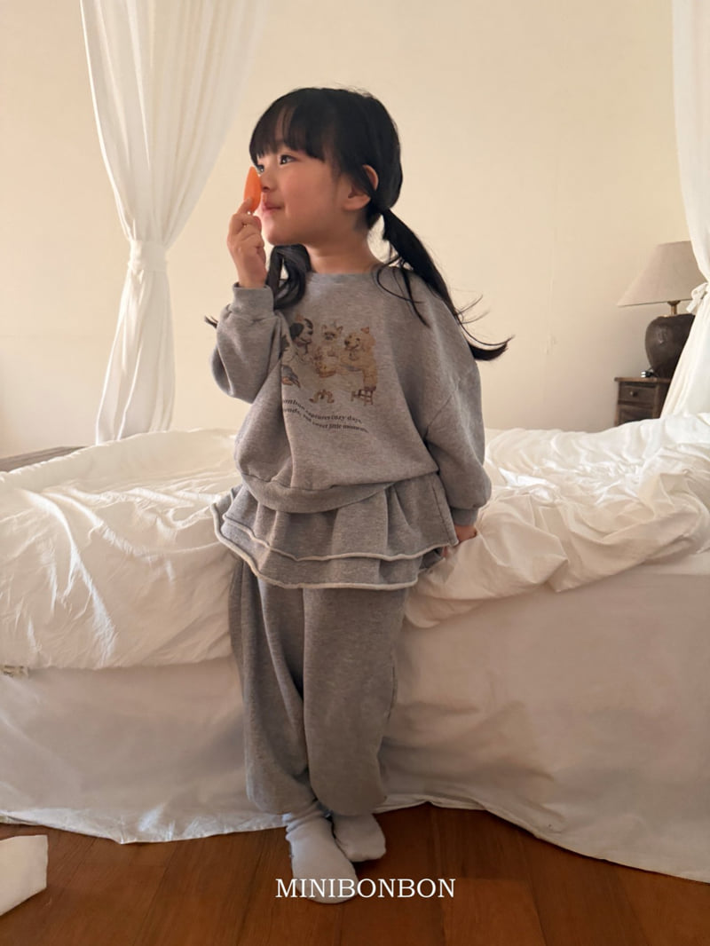 Mini Bongbong - Korean Children Fashion - #childrensboutique - Little Party Sweatshirt - 3