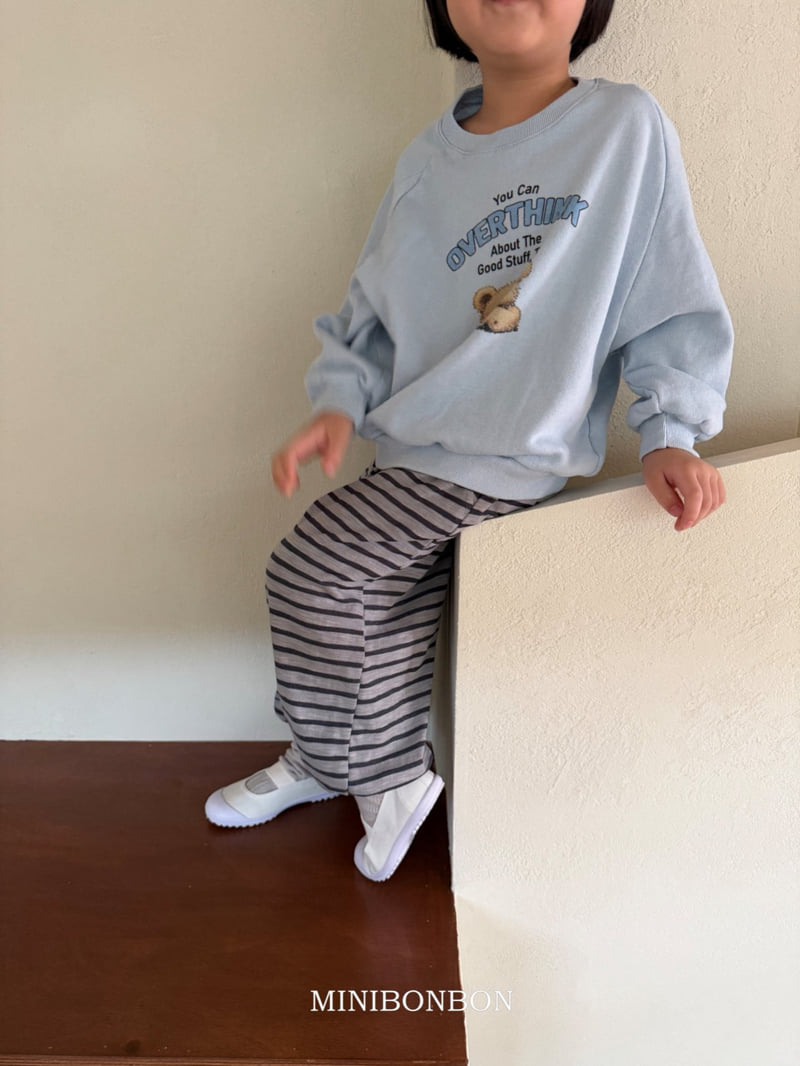 Mini Bongbong - Korean Children Fashion - #childrensboutique - Smiling Bear Sweatshirt - 11