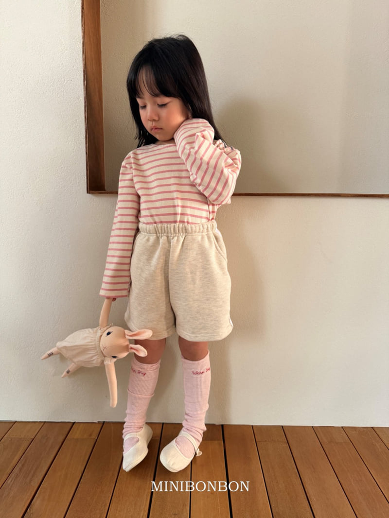 Mini Bongbong - Korean Children Fashion - #childrensboutique - Point Stripe Tee - 6
