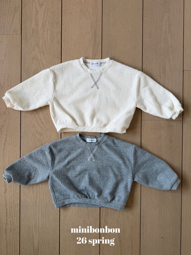 Mini Bongbong - Korean Children Fashion - #designkidswear - Cropped Sweatshirt