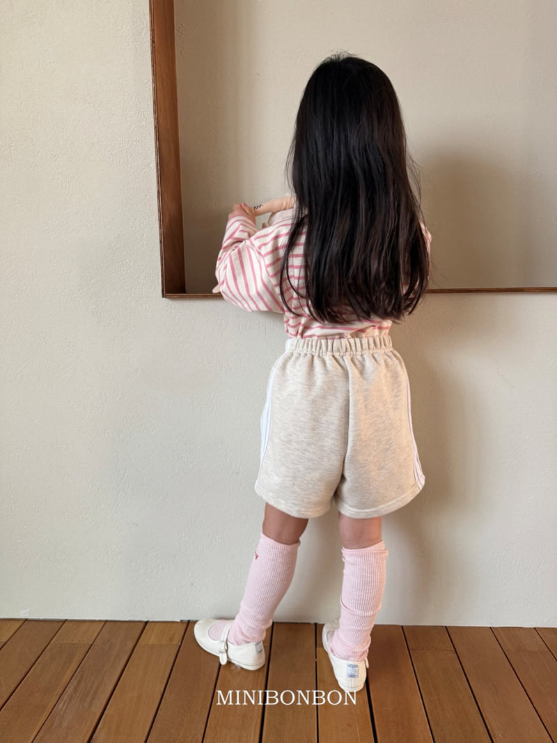 Mini Bongbong - Korean Children Fashion - #designkidswear - Line Shorts - 6
