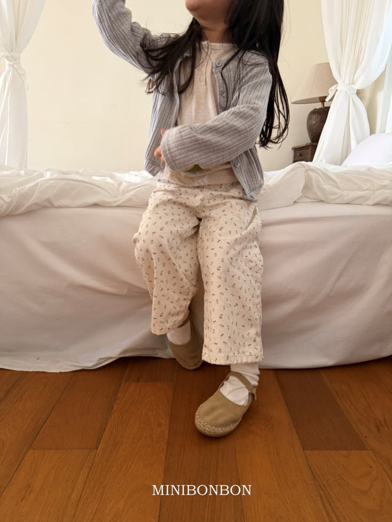 Mini Bongbong - Korean Children Fashion - #designkidswear - Wildflower Pants - 9