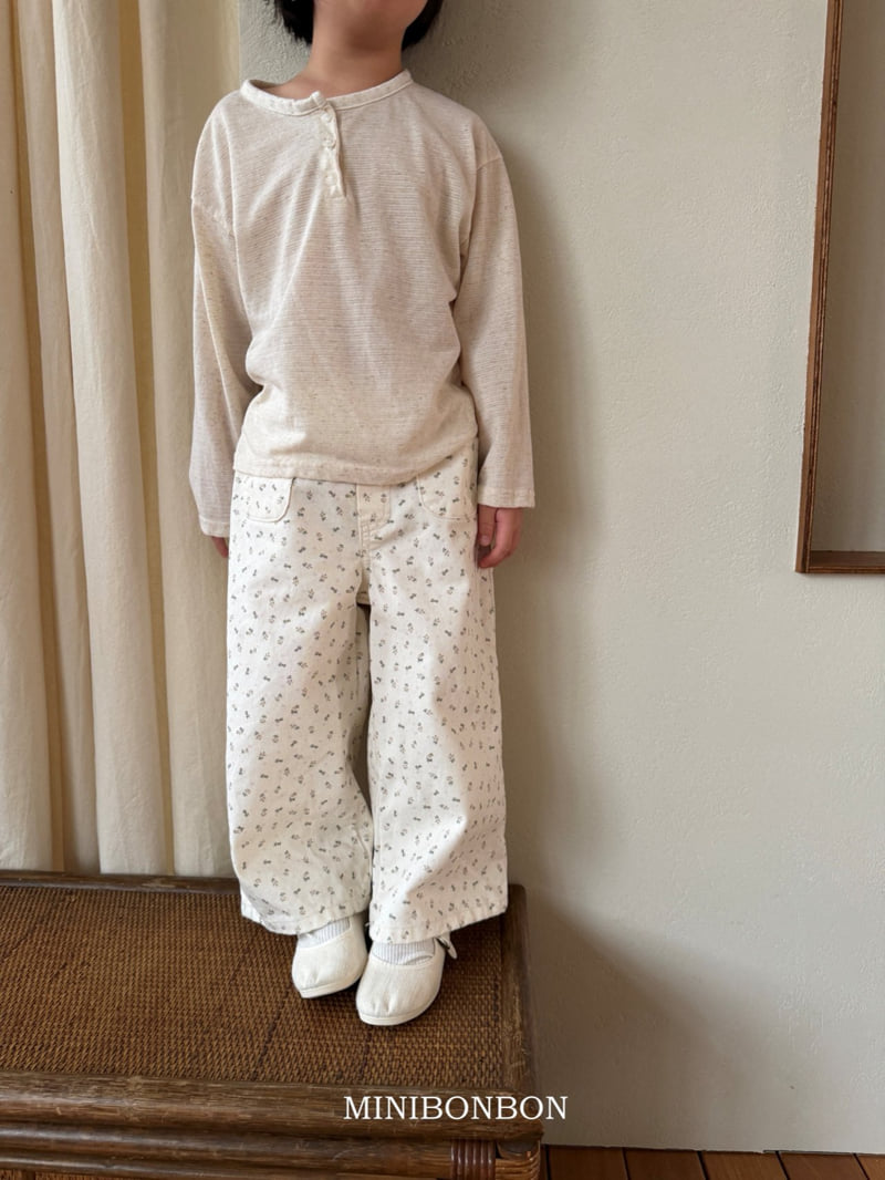 Mini Bongbong - Korean Children Fashion - #discoveringself - Wildflower Pants - 10