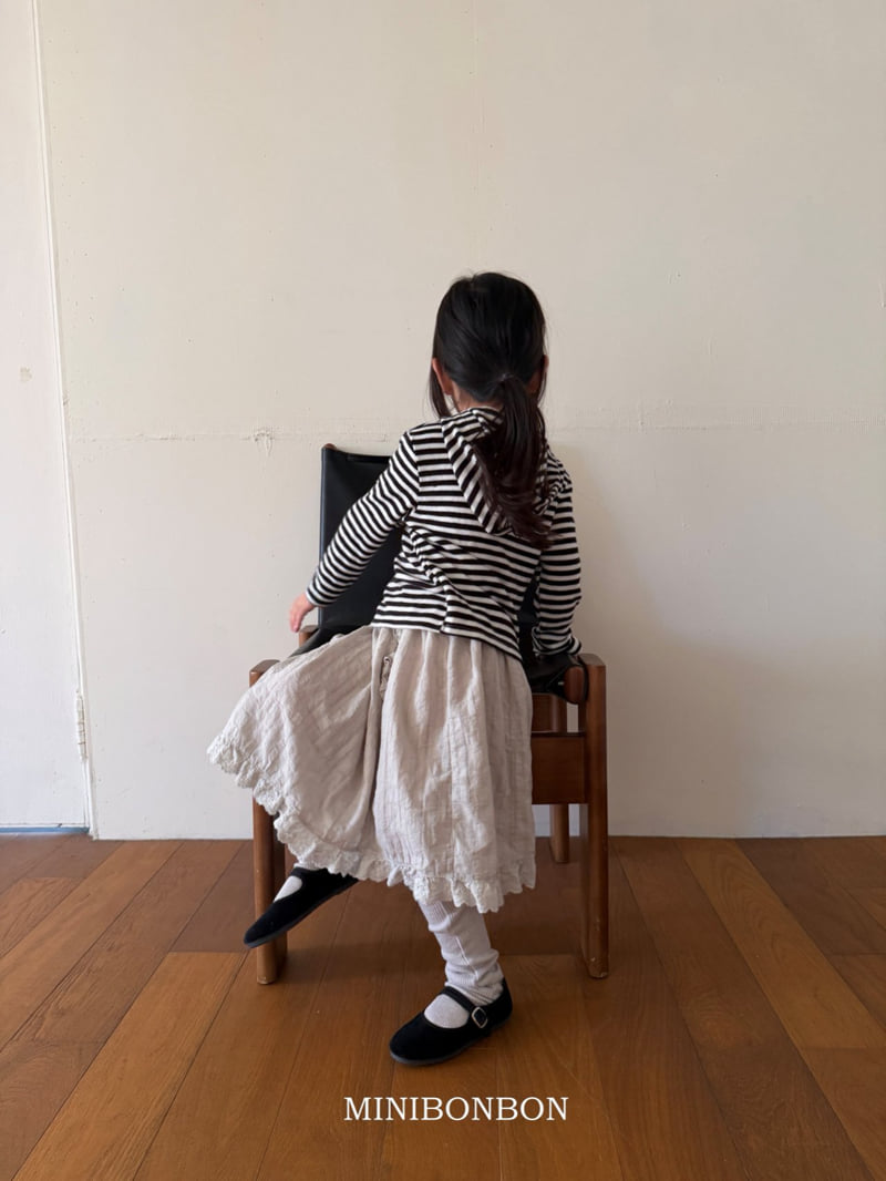 Mini Bongbong - Korean Children Fashion - #designkidswear - White Skirt - 4