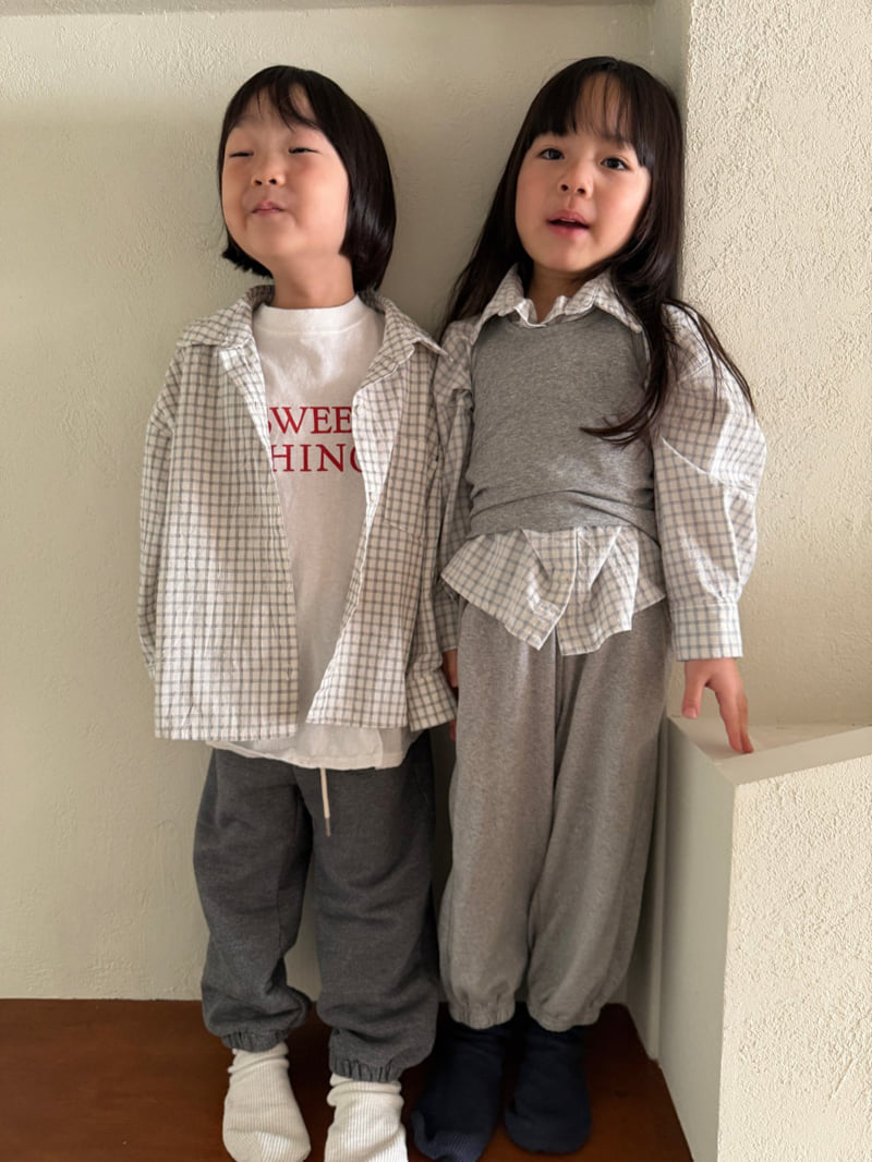 Mini Bongbong - Korean Children Fashion - #fashionkids - Omok Shirt - 8